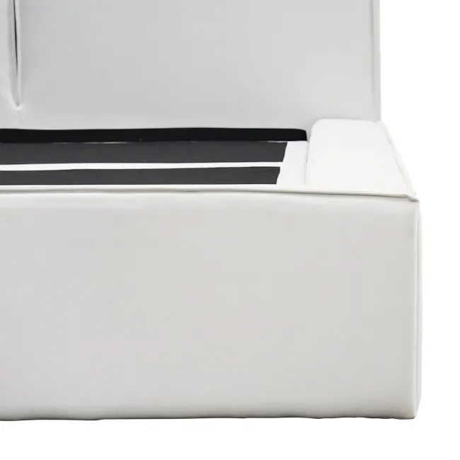 (As-is) Maine Storage Queen Bed - Ivory (Pet Friendly) - 38