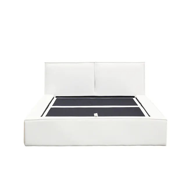 (As-is) Maine Storage Queen Bed - Ivory (Pet Friendly) - 25