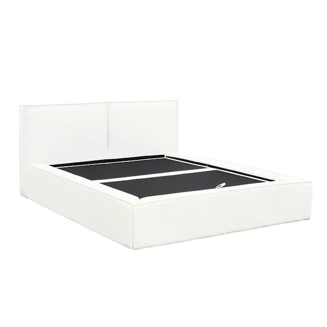 (As-is) Maine Storage Queen Bed - Ivory (Pet Friendly) - 27