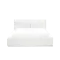 Maine Storage Queen Bed - Ivory (Pet Friendly)