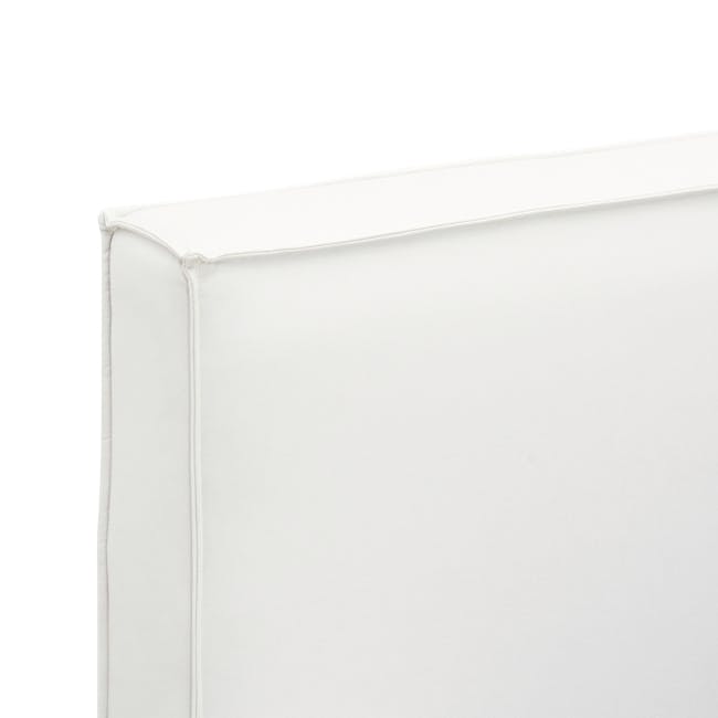 Maine Storage Queen Bed - Ivory (Pet Friendly) - 15