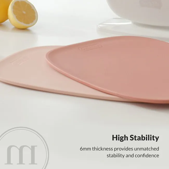 SalleMa Macaron TPU Cutting Board (Oatmeal) - 6