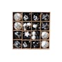 Orlo Christmas Balls 52pcs - Black, White - 0