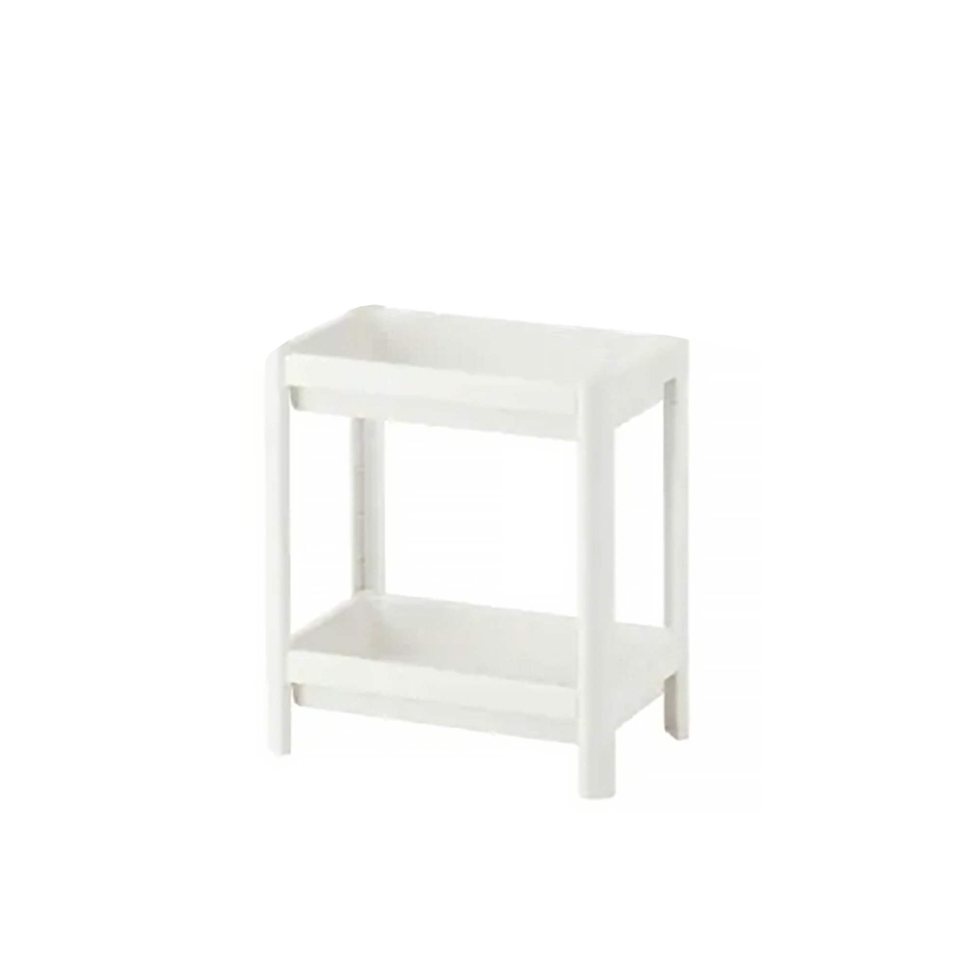 Tessa 2 Tier Storage - White - Image 1