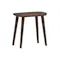 Auna Solid Wood Stool - Walnut
