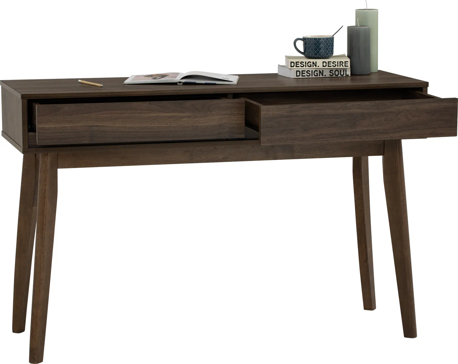 Herschel Console Table 1.2m - Walnut - 7