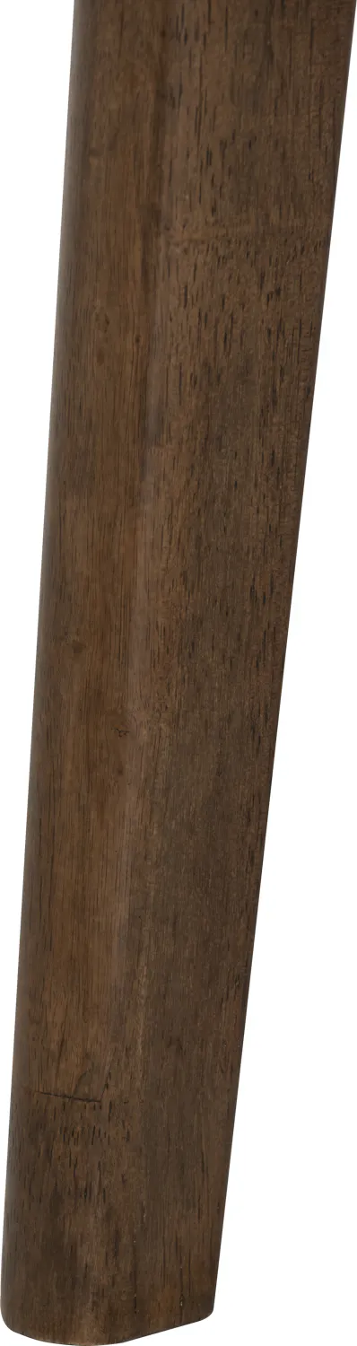 Herschel Console Table 1.2m - Walnut - 14 - Wooden column with visible grain patterns, natural wood texture, rustic