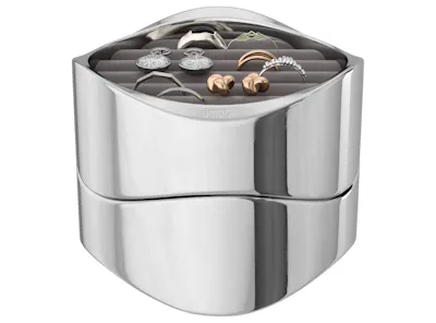 Wavy Jewelry Organiser - Chrome