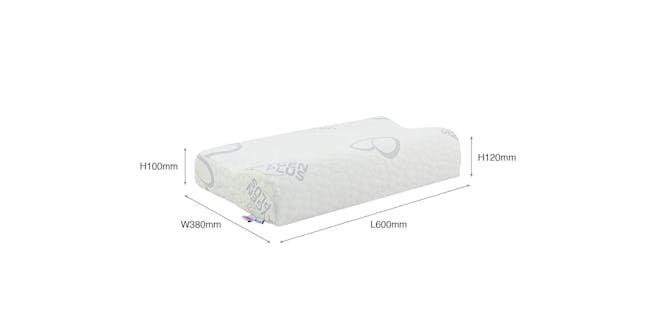MaxCoil Aqua Latex Oxygen Plus Pillow - 6