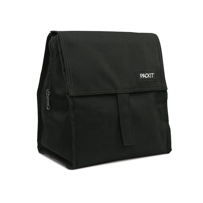 PackIt Freezable Lunch Bag - Black - 0
