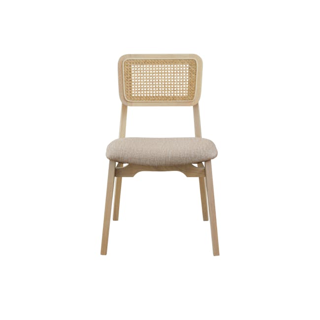 Osa Rattan Dining Chair - Natural - 1