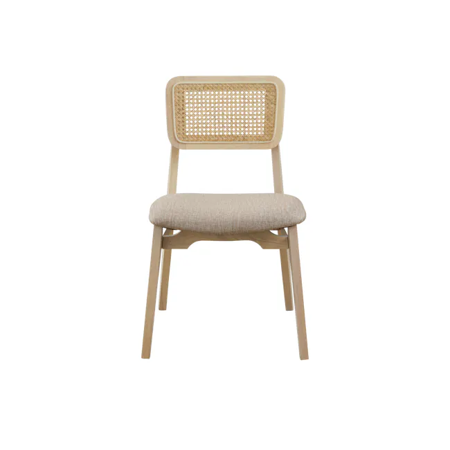 Osa Rattan Dining Chair - Milk Oak - 2
