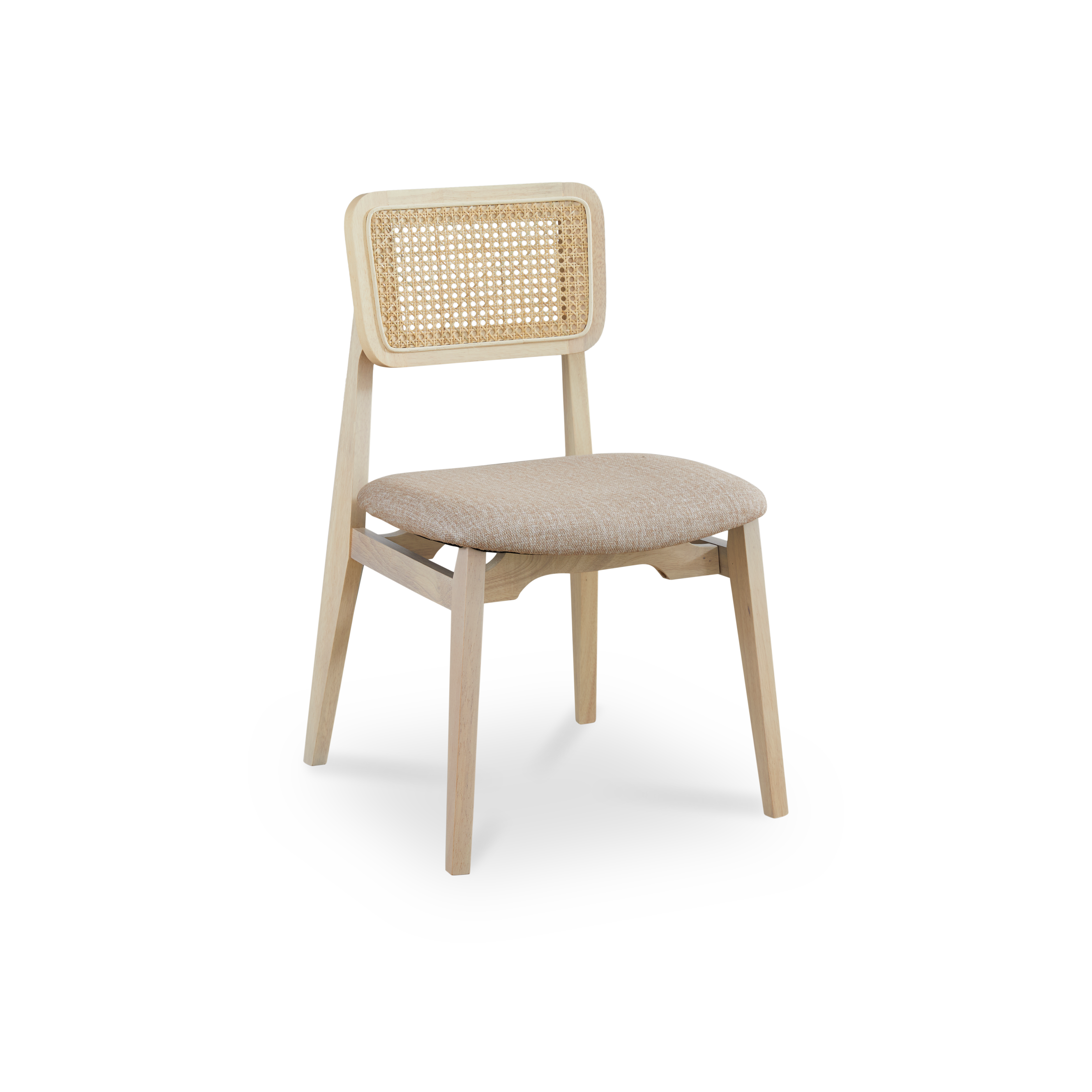 Osa Rattan Dining Chair - Milk Oak - Image 1