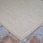 Saddle Stitch Flatwoven Rug - Champagne Taupe - 2