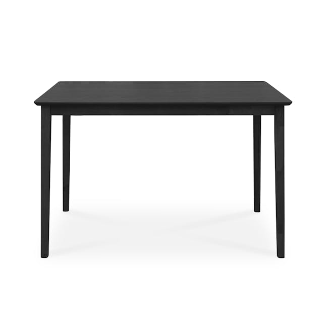 (As-is) Koa Dining Table 1.2m - Black Ash - 6