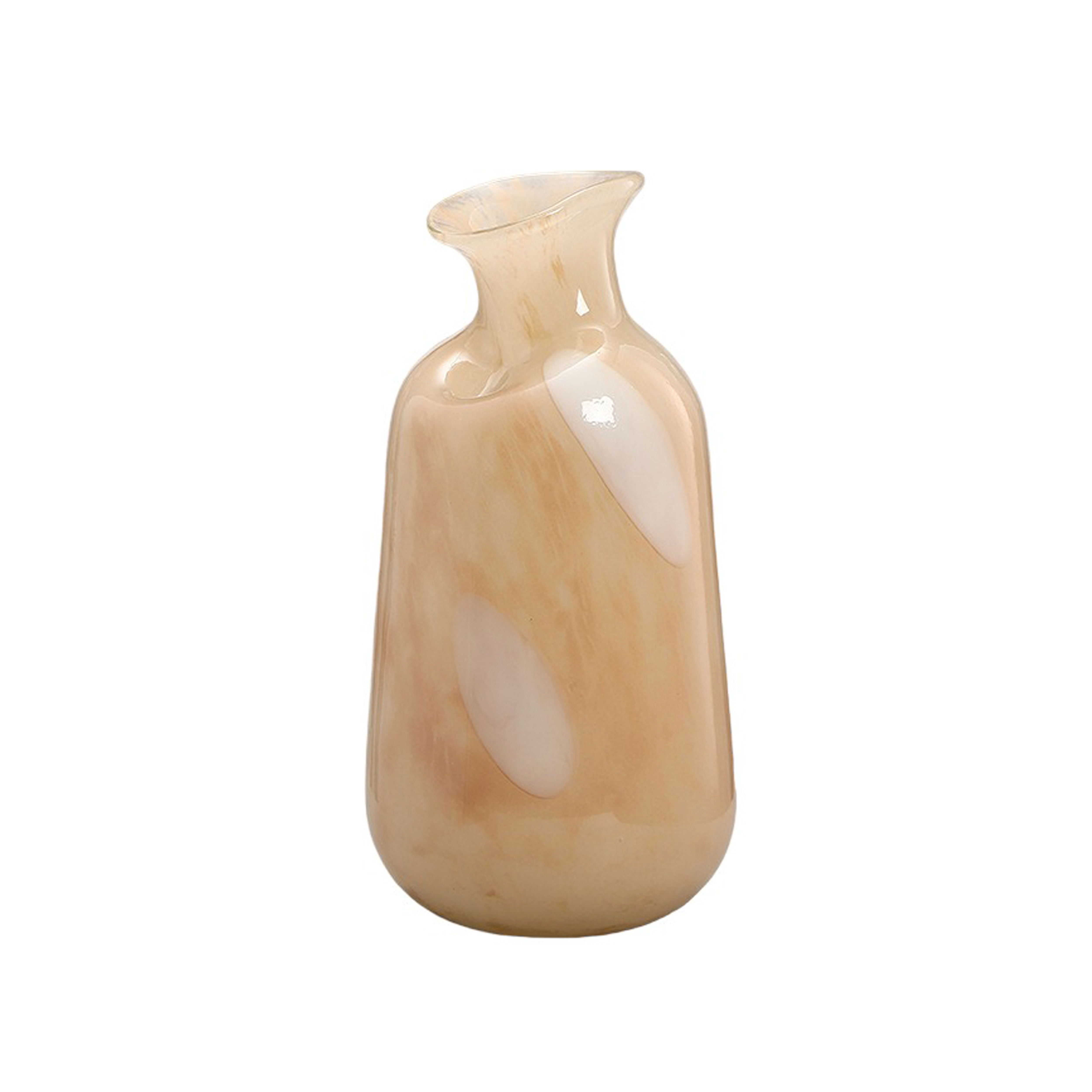 Marble-like Bulbous Vase (2 Sizes) - Large