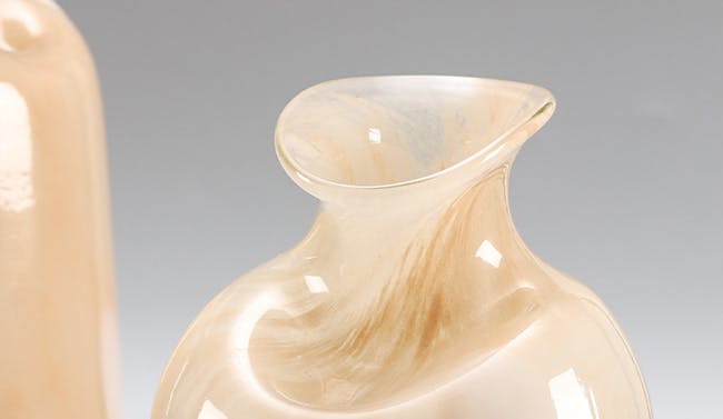 Marble-like Bulbous Vase (2 Sizes) - 4