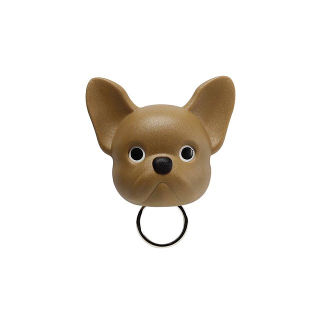 Frenchie Bulldog Key Holder - Brown - 0