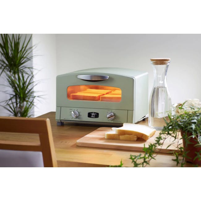 Aladdin Graphite Grill & Toaster Oven - Green - 1