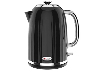 Odette Jukebox 1.7L Retro Electric Kettle - Black