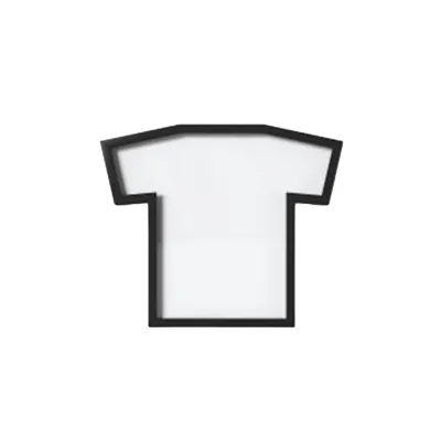 T-Frame T-Shirt Display Small - Black