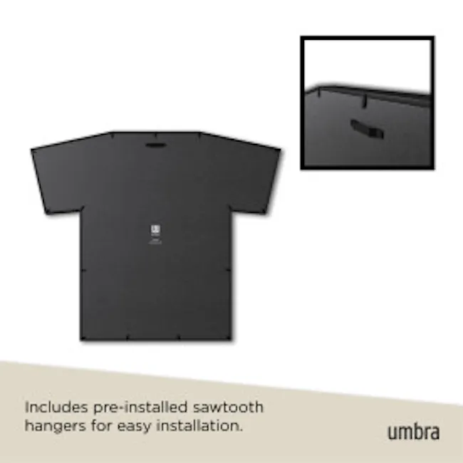 T-Frame T-Shirt Display Small - Black - 11