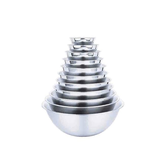 Zebra Stainless Steel Mixing Bowl (9 Sizes) - 1