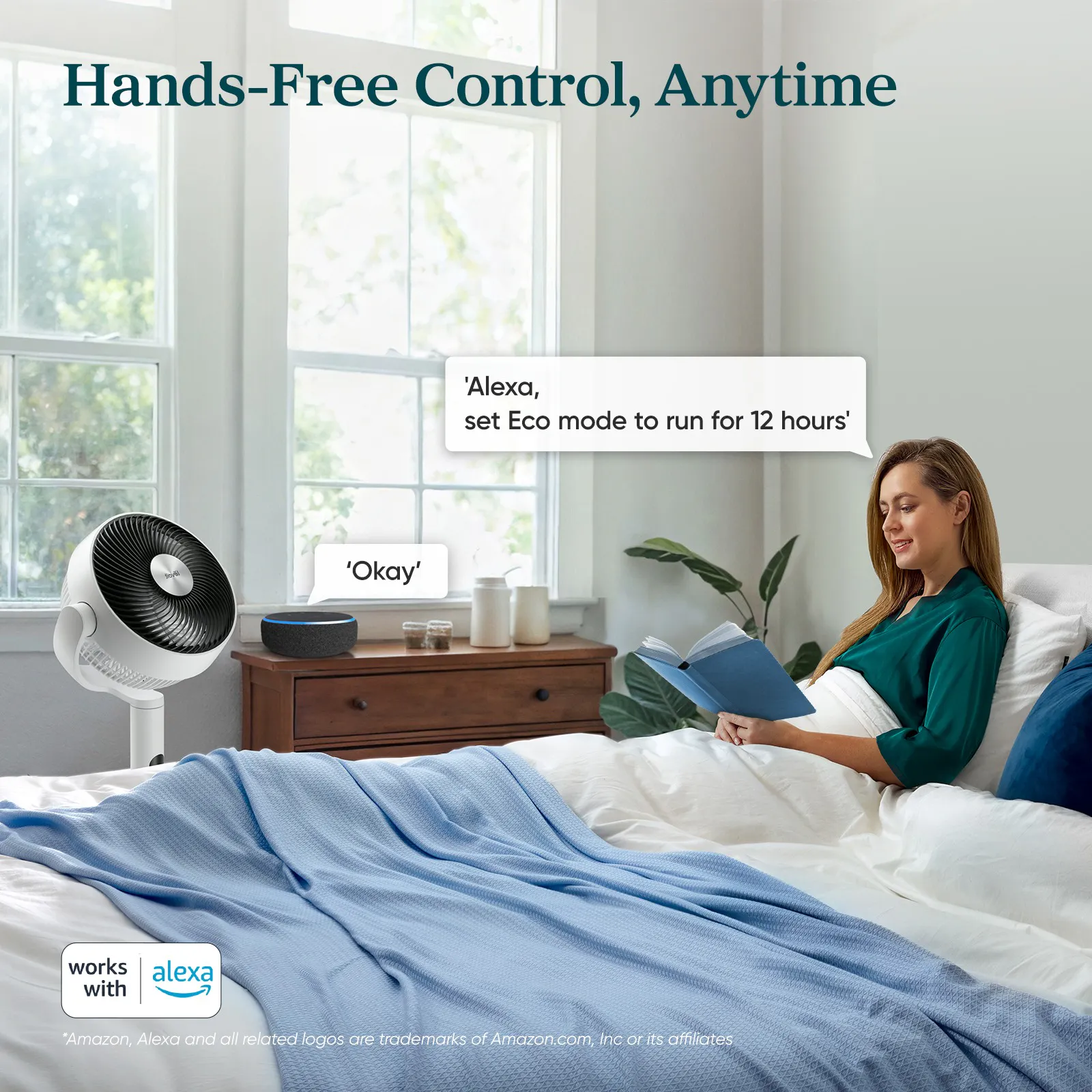 Levoit Smart Pedestal Air Circulation Fan - 11