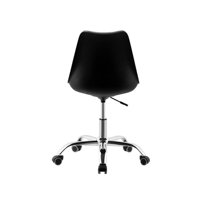 Linnett Mid Back Office Chair - Black - 2