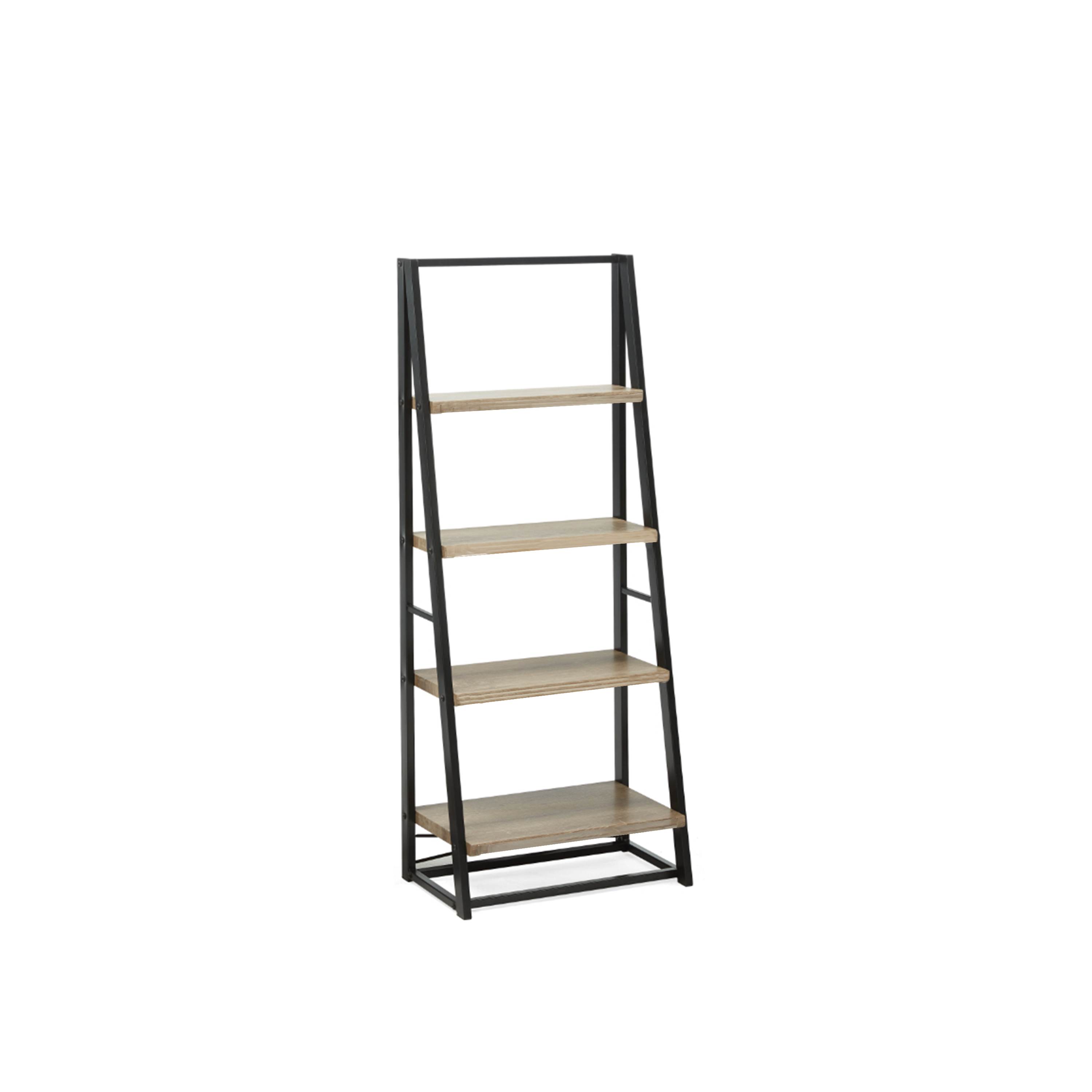 Luca Medium Shelf - Black, Oak