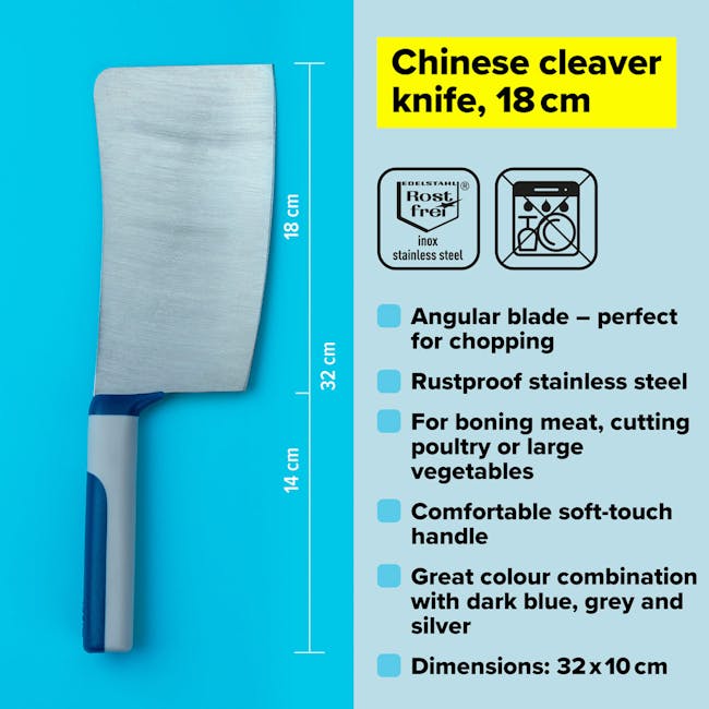 Tasty 7" Chinese Cleaver Knife - 1
