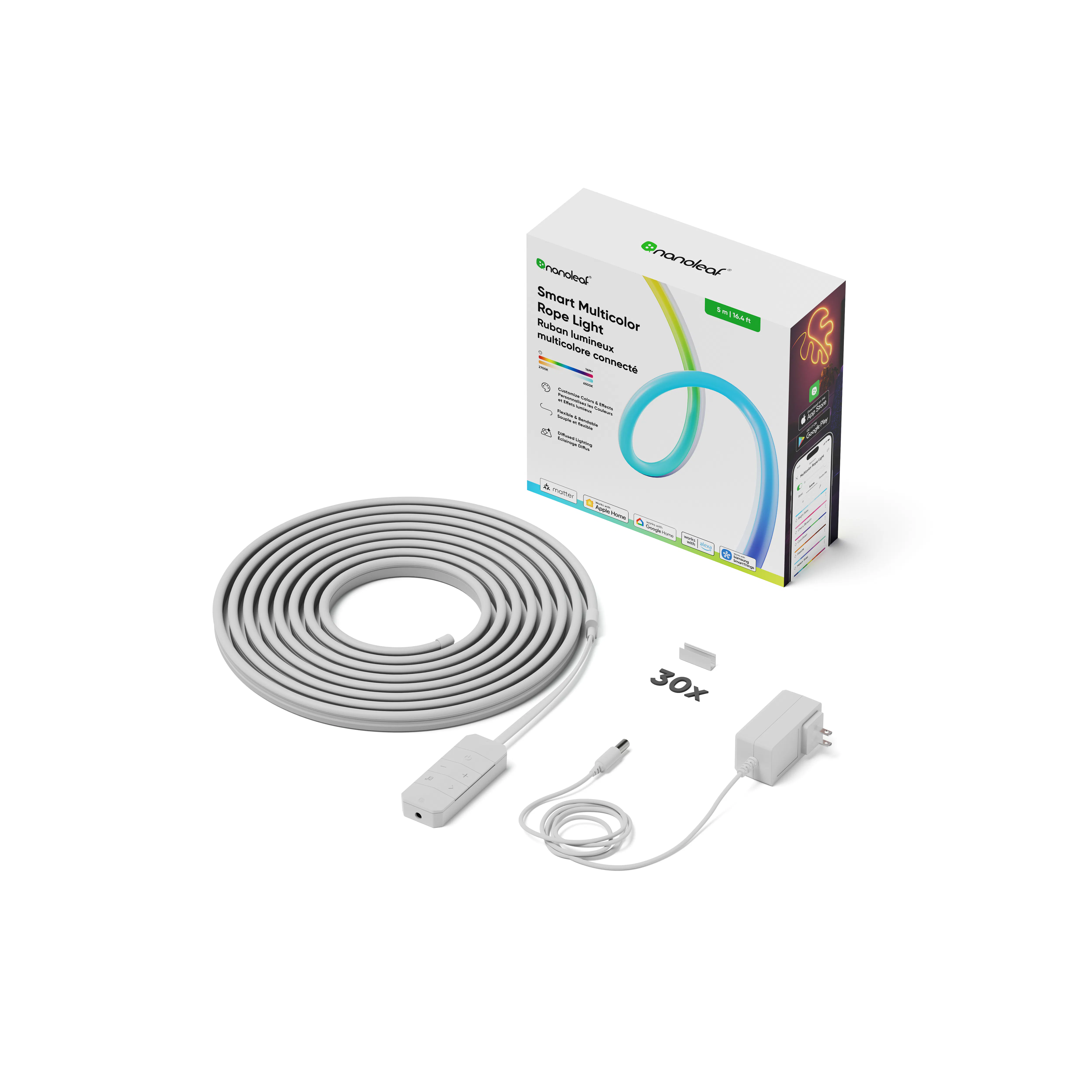 Nanoleaf Matter Smart Multicolour Rope Light (5m) - 15