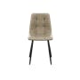 Friska Dining Chair - Taupe (Faux Leather) - 3