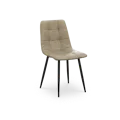 Friska Dining Chair - Taupe (Faux Leather)