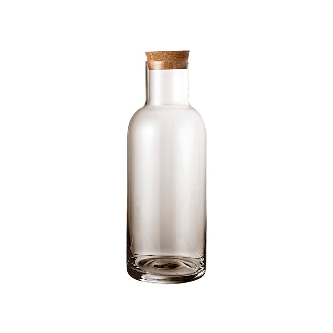 Carboy Wide Bottle with Lid - Brown (Tall) - 0