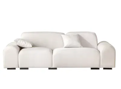 Sono 3 Seater Sofa - Ivory (Pet Friendly)