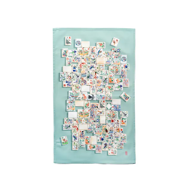 Singlapa Mahjong Tea Towel - 1