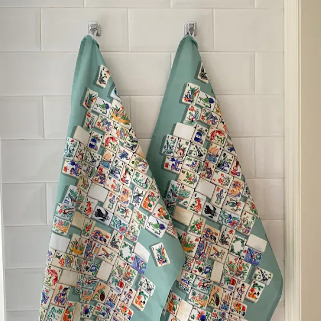 Singlapa Mahjong Tea Towel - 2