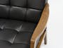Tucson 2 Seater Sofa with Tucson Armchair - Espresso (Faux Leather) - 5