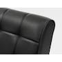 Tucson 2 Seater Sofa with Tucson Armchair - Espresso (Faux Leather) - 8
