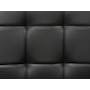 Tucson 2 Seater Sofa with Tucson Armchair - Espresso (Faux Leather) - 9
