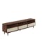(As-is) Rocco Rattan TV Console 1.8m - Walnut - 7