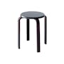 Manny Stackable Stool -  Deep Brown - 0