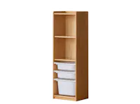 Micah Wooden Kids Modular Bookshelf with Drawers 0.4m