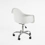 Lars Mid Back Office Chair - White - 4