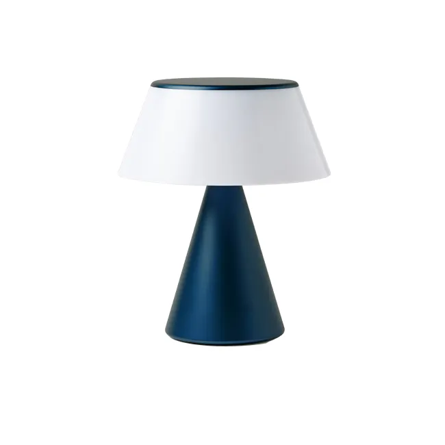 Lexon LUMA XL Portable Led Lamp W Color Syncing (Dark Blue) - 1