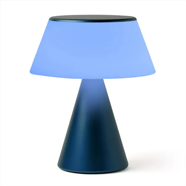Lexon LUMA XL Portable Led Lamp W Color Syncing (Dark Blue) - 7