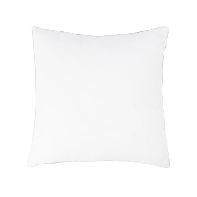 Emeri Large Velvet Cushion - Ivory - 3
