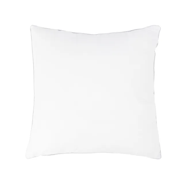 Laura Knitted Cushion - Cream - 3 - White, square, pillow, plain, soft, comfortable, minimalist, elegant, modern, cozy