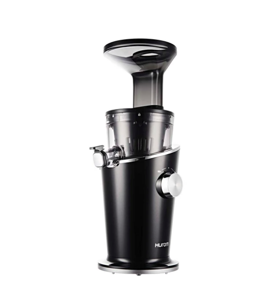 Hurom H100s Cold Pressed Slow Fruit Juicer Easy Series Black Pearl